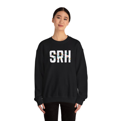 SRH HOLIDAY LIGHTS HEAVY BLEND CREWNECK