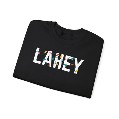 LAHEY HOLIDAY LIGHTS HEAVY BLEND CREWNECK