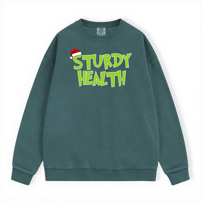 STURDY HEALTH GRINCH COMFORT COLORS CREWNECK