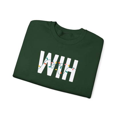 WIH HOLIDAY LIGHTS HEAVY BLEND CREWNECK