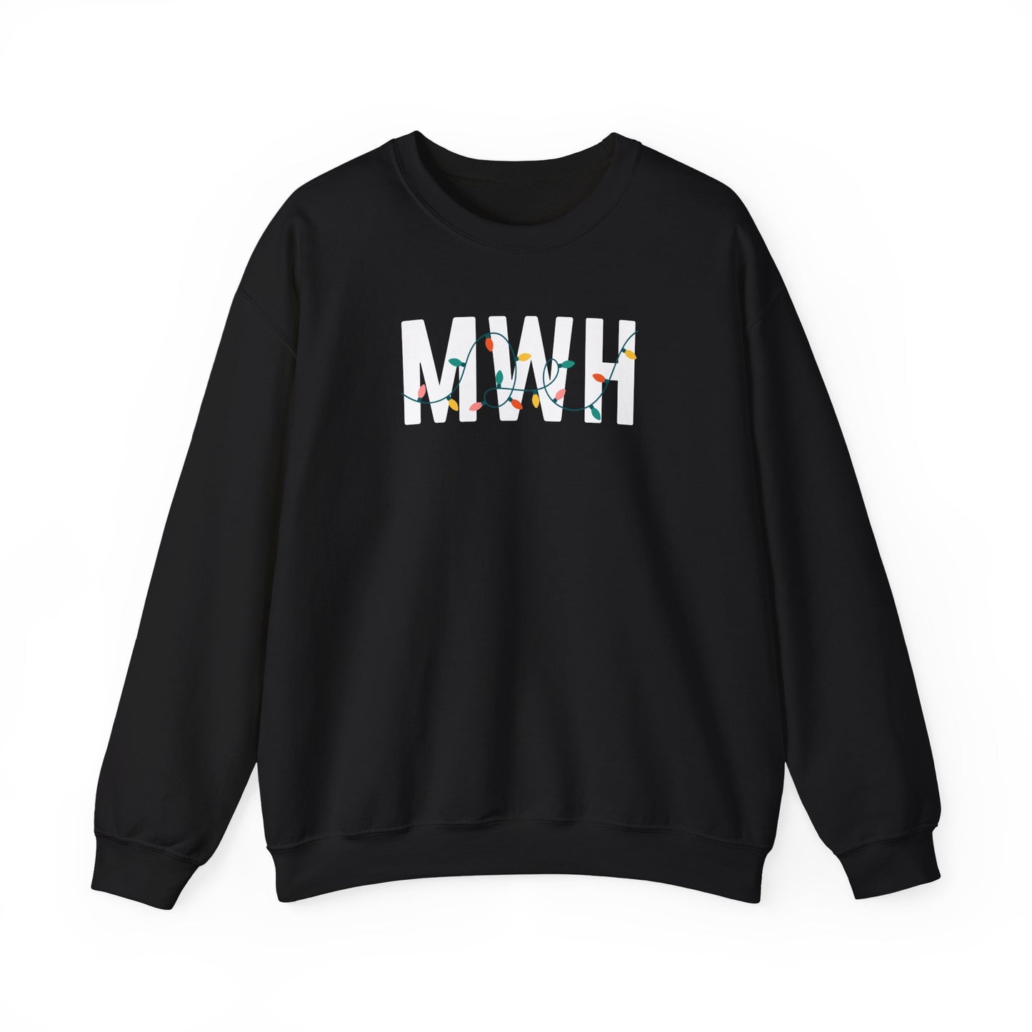 MWH HOLIDAY LIGHTS HEAVY BLEND CREWNECK