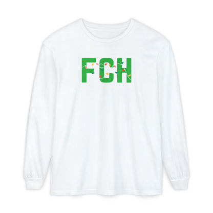 FCH HOLIDAY LIGHTS LONG SLEEVE - WHITE
