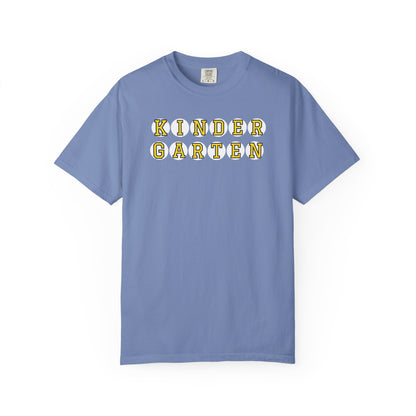 KINDERGARTEN YELLOW PLAYER NUMBER T-SHIRT