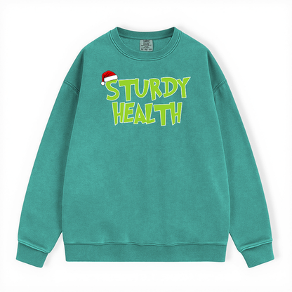 STURDY HEALTH GRINCH COMFORT COLORS CREWNECK