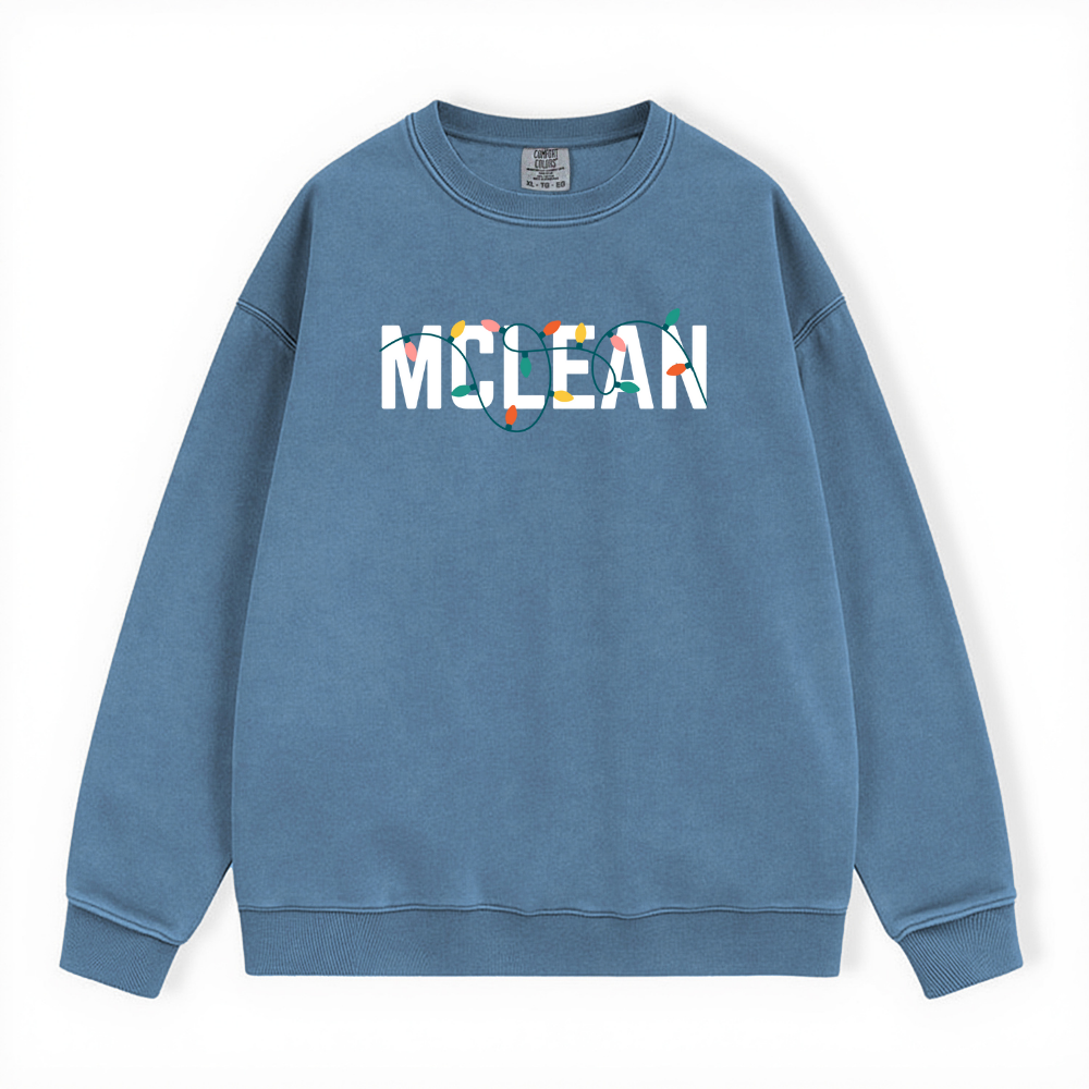 MCLEAN ALL STAFF HOLIDAY CREWNECK