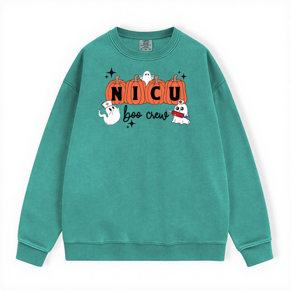 NICU BOO CREW CREWNECK