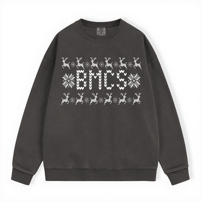 BMCS UGLY SWEATER COMFORT COLORS CREWNECK