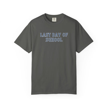 NAVY FENWAY LAST DAY OF SCHOOL TEE