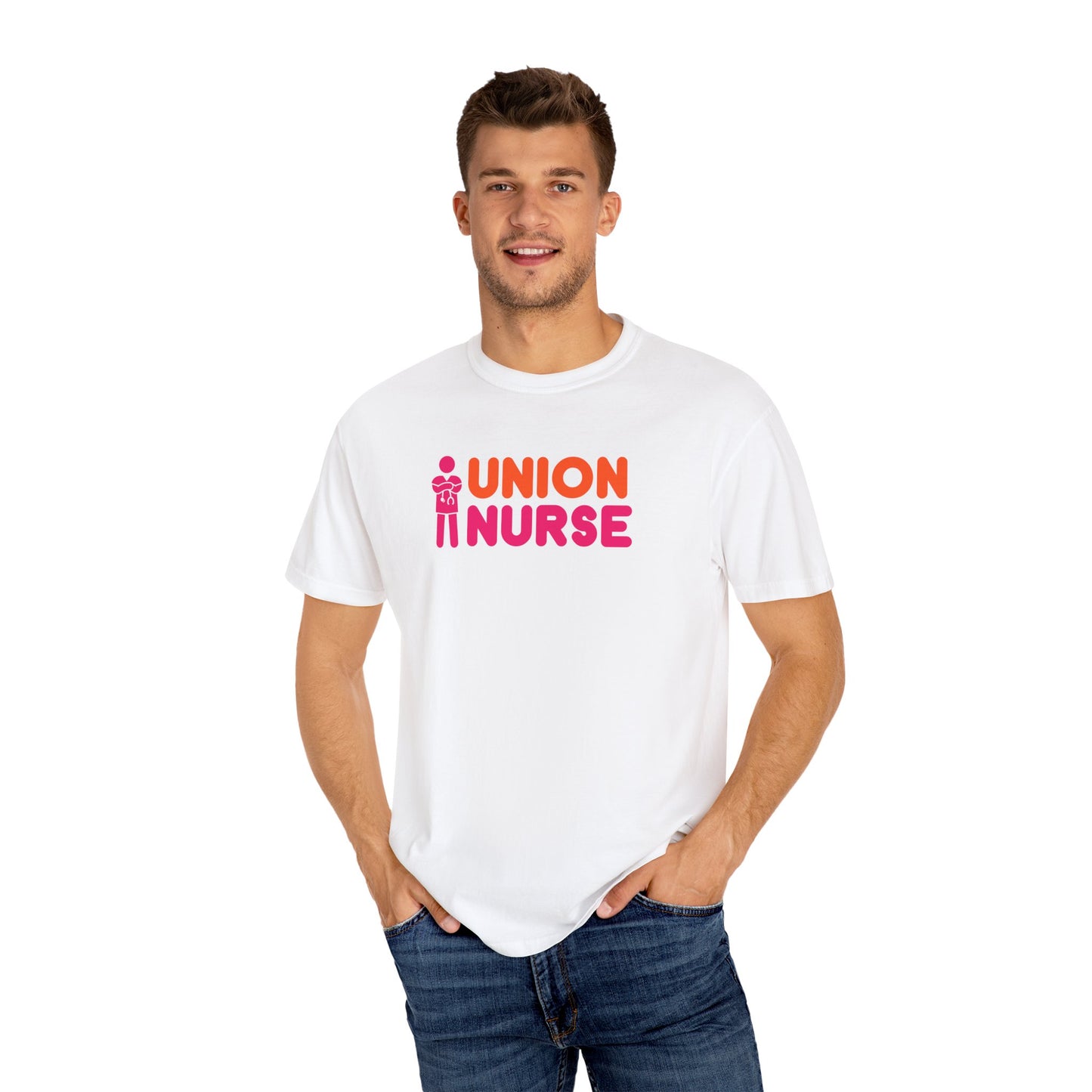 UNION NURSE COMFORT COLORS T SHIRT