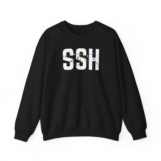 SSH HOLIDAY LIGHTS HEAVY BLEND CREWNECK