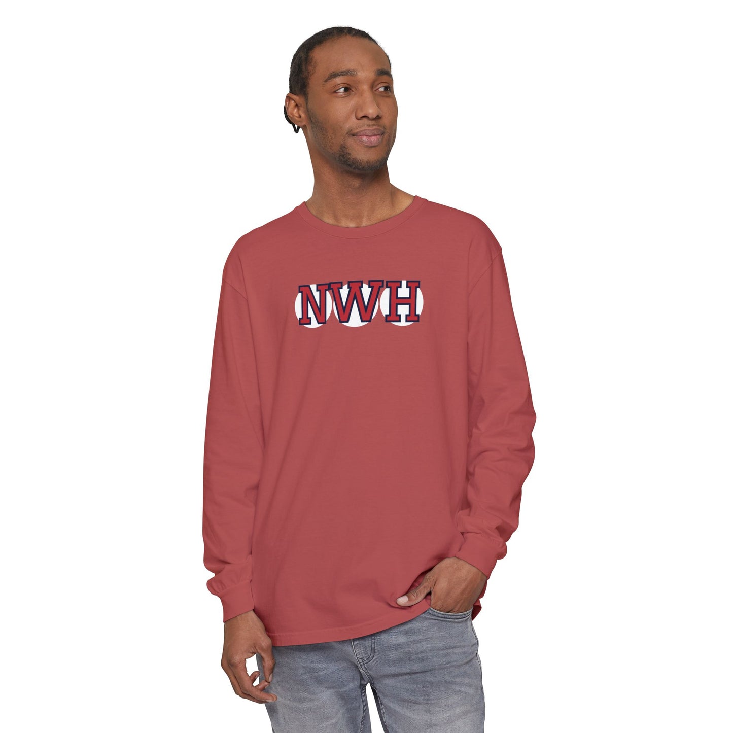 NWH RETIRED SOX LETTERS LONG SLEEVE