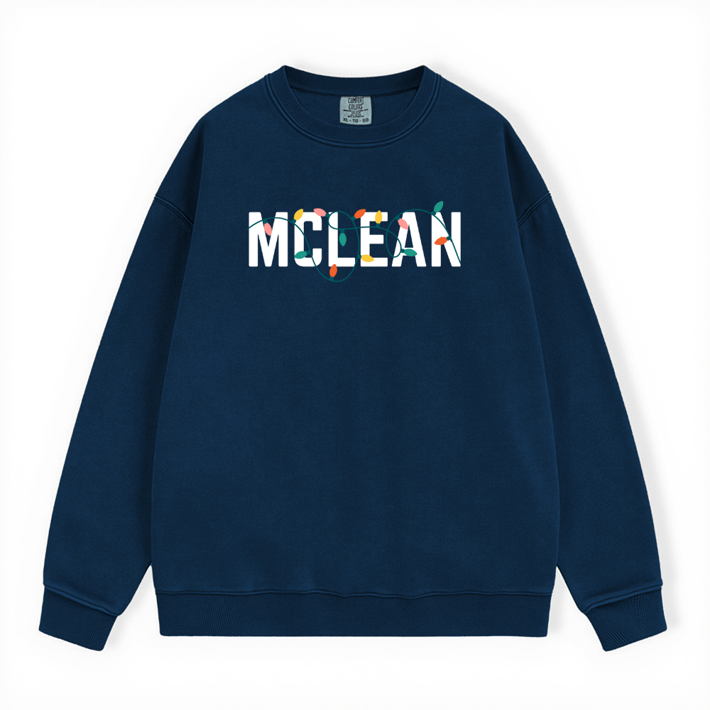 MCLEAN ALL STAFF HOLIDAY CREWNECK