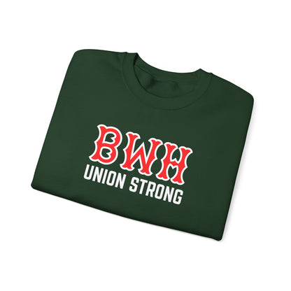 BWH UNION STRONG SOX LETTERS CREWNECK