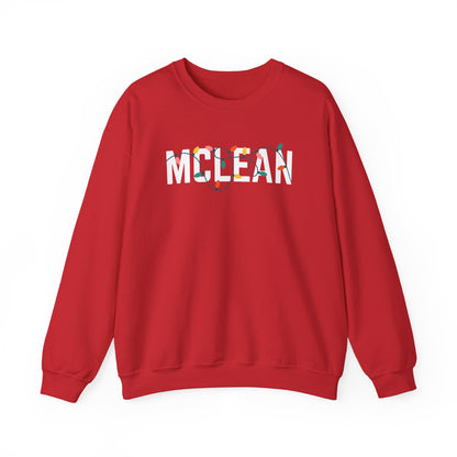 MCLEAN HOLIDAY LIGHTS HEAVY BLEND CREWNECK