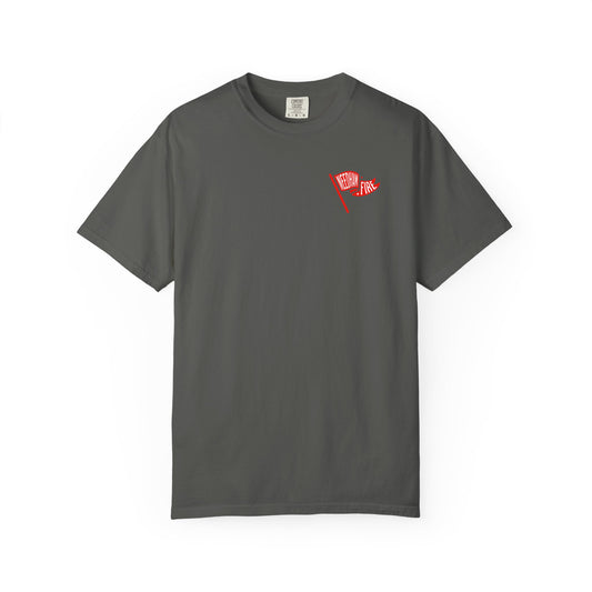 NEEDHAM FIRE FLAG T-SHIRT