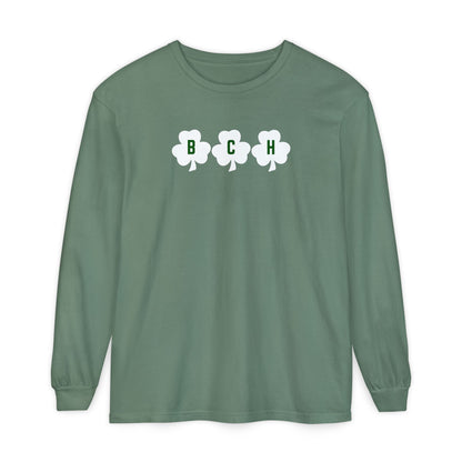 GREEN BCH SHAMROCK LONG SLEEVE