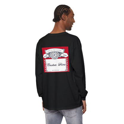 BOSTON FIRE CROWN LABEL LONG SLEEVE