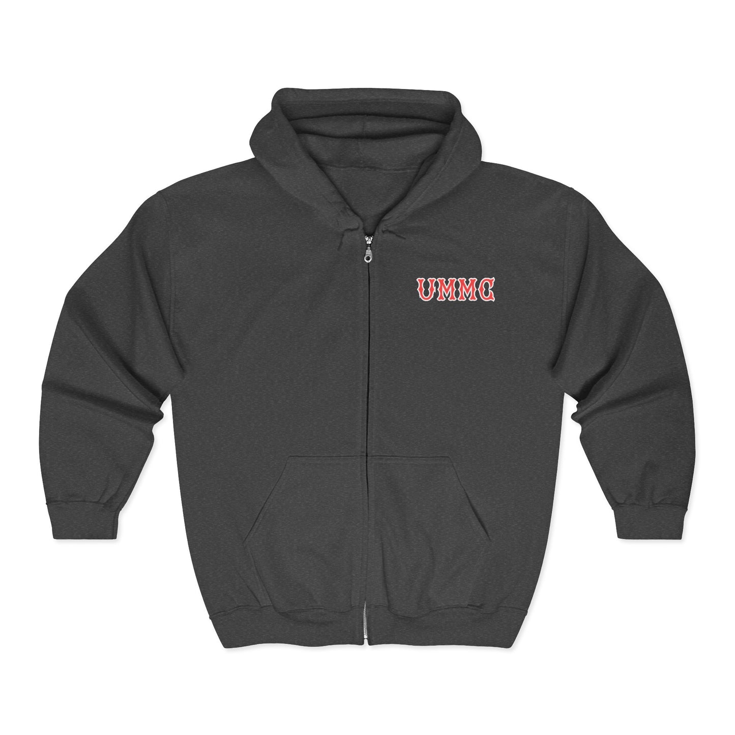 UMMC SOX LETTERS HEAVY BLEND FULL ZIP HOODIE