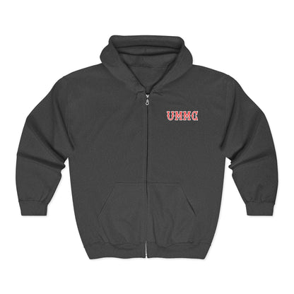 UMMC SOX LETTERS HEAVY BLEND FULL ZIP HOODIE