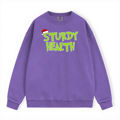 STURDY HEALTH GRINCH COMFORT COLORS CREWNECK