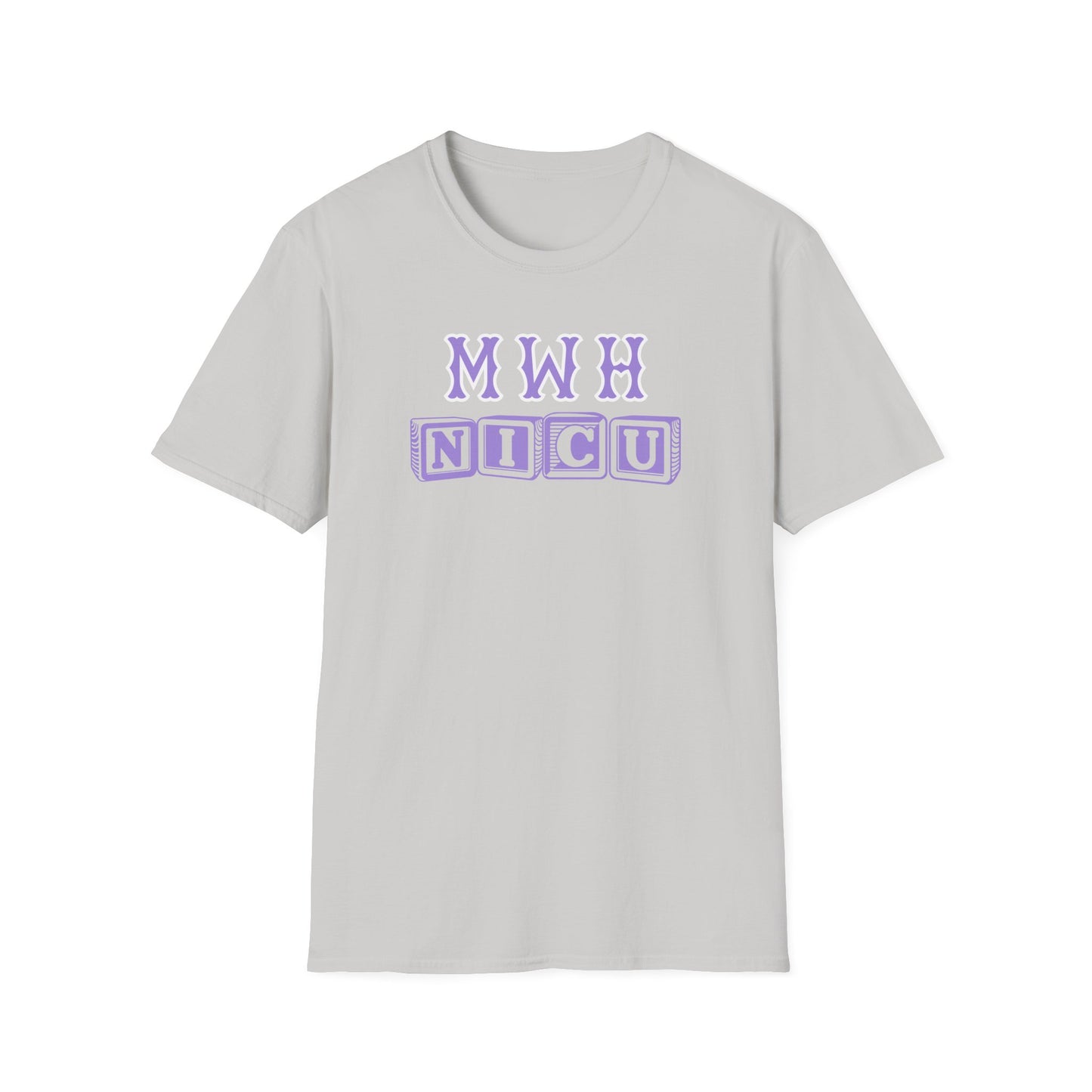MWH BLOCK LETTERS NICU TEE