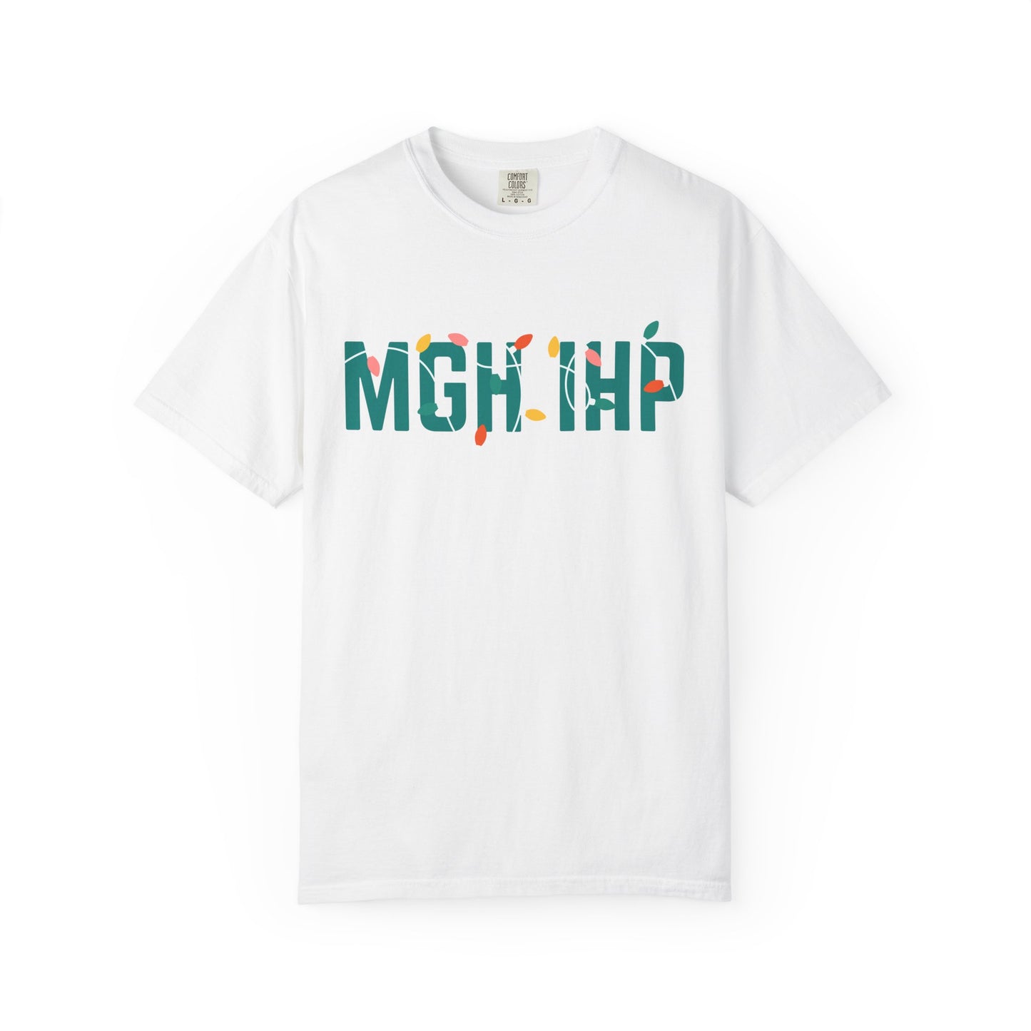 MGH IHP HOLIDAY LIGHTS T-SHIRT - WHITE