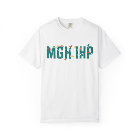 MGH IHP HOLIDAY LIGHTS T-SHIRT - WHITE