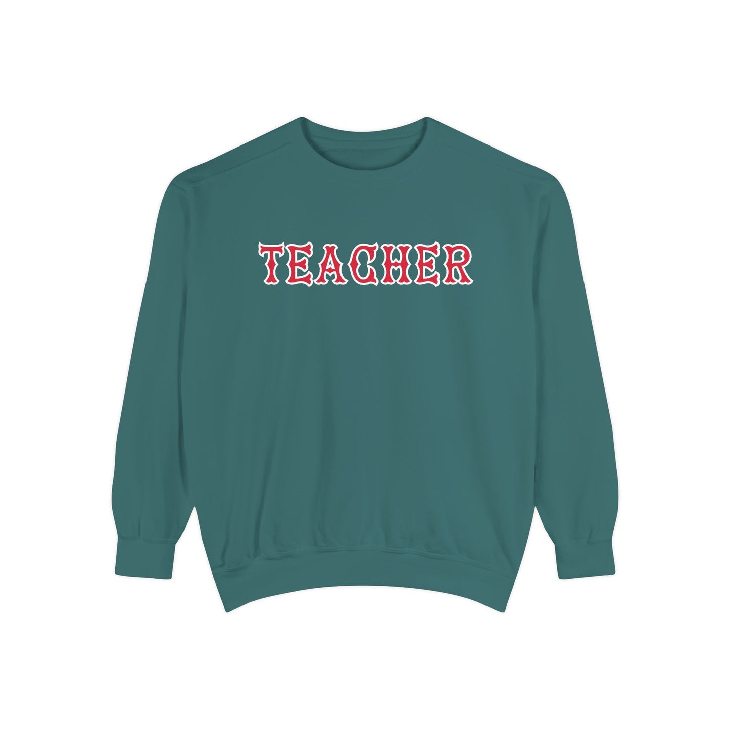 BOSTON TEACHER ICE CREAM COMFORT COLORS CREWNECK