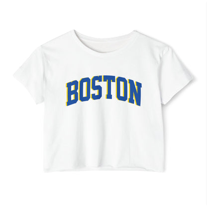 BOSTON CROPPED TEE