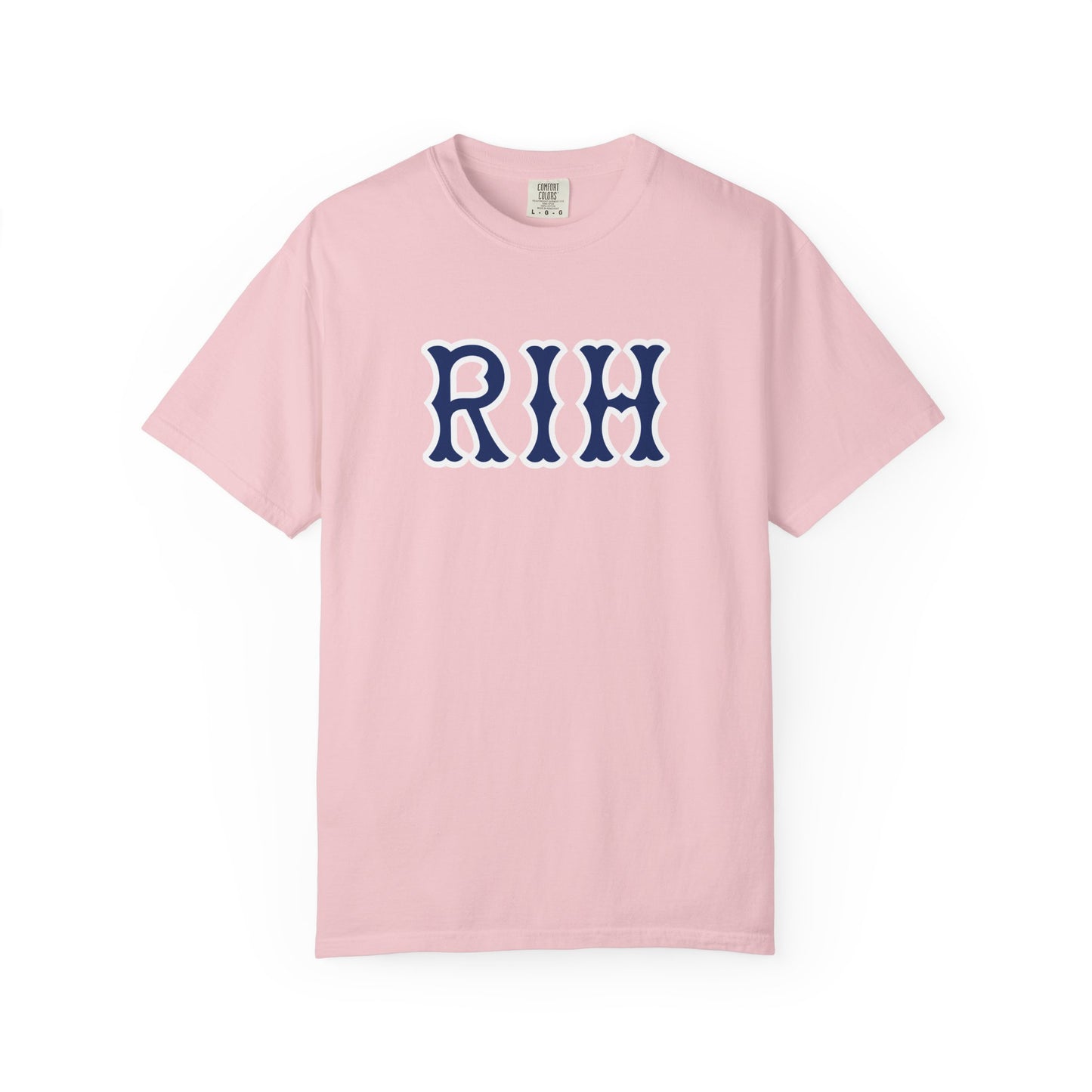 RIH NAVY SOX LETTERS TEE