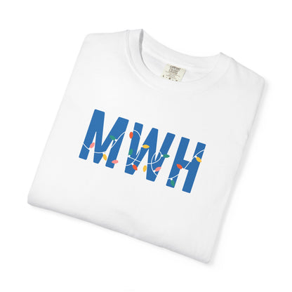 MWH HOLIDAY LIGHTS T-SHIRT - WHITE