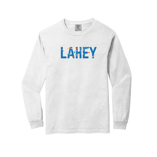 LAHEY HOLIDAY LIGHTS LONG SLEEVE - WHITE