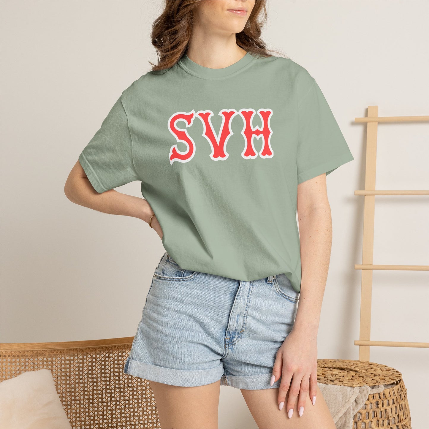 SVH SOX LETTERS TEE