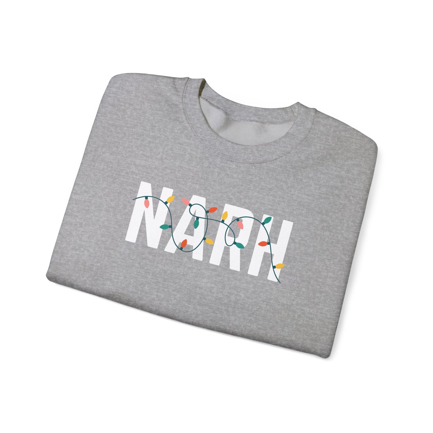 NARH HOLIDAY LIGHTS HEAVY BLEND CREWNECK