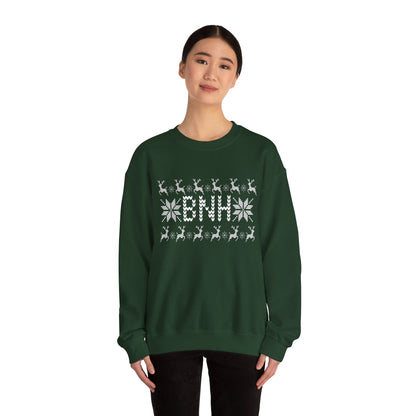 BNH UGLY SWEATER HEAVY BLEND CREWNECK