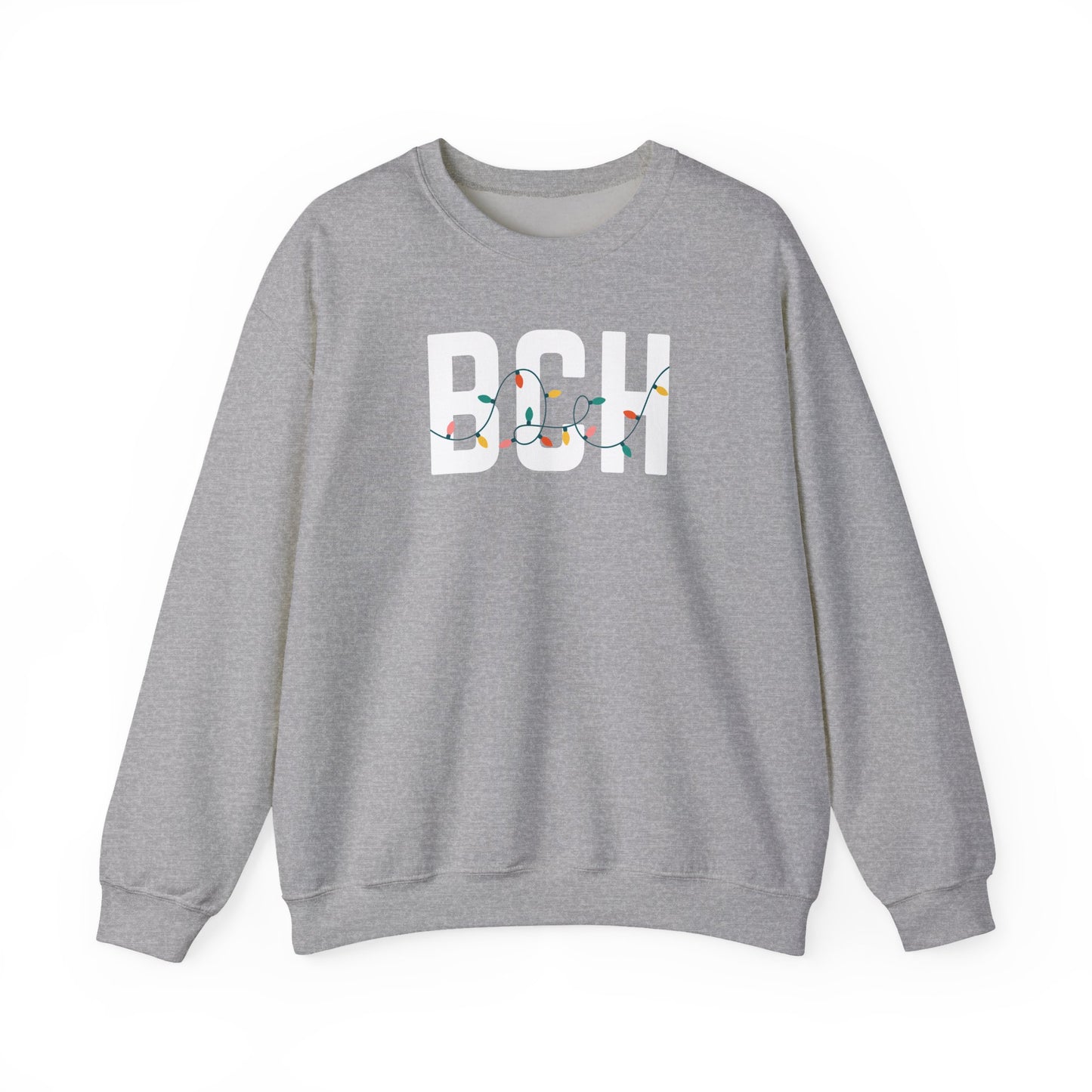 BCH HOLIDAY LIGHTS HEAVY BLEND CREWNECK