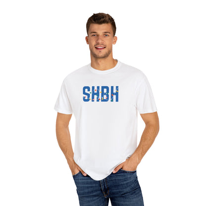 SHBH HOLIDAY LIGHTS T-SHIRT - WHITE