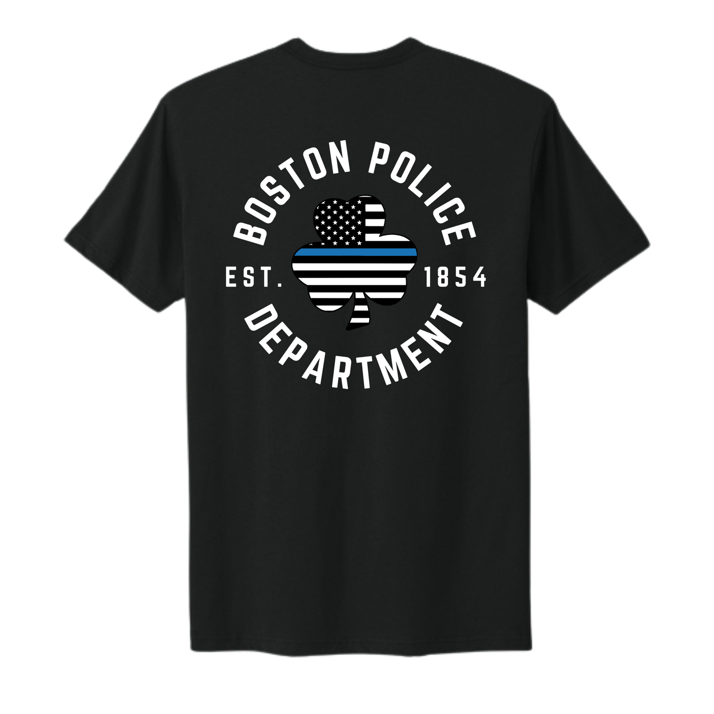 BLUE LINE SHAMROCK TEE - CLEARANCE