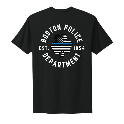 BLUE LINE SHAMROCK TEE - CLEARANCE