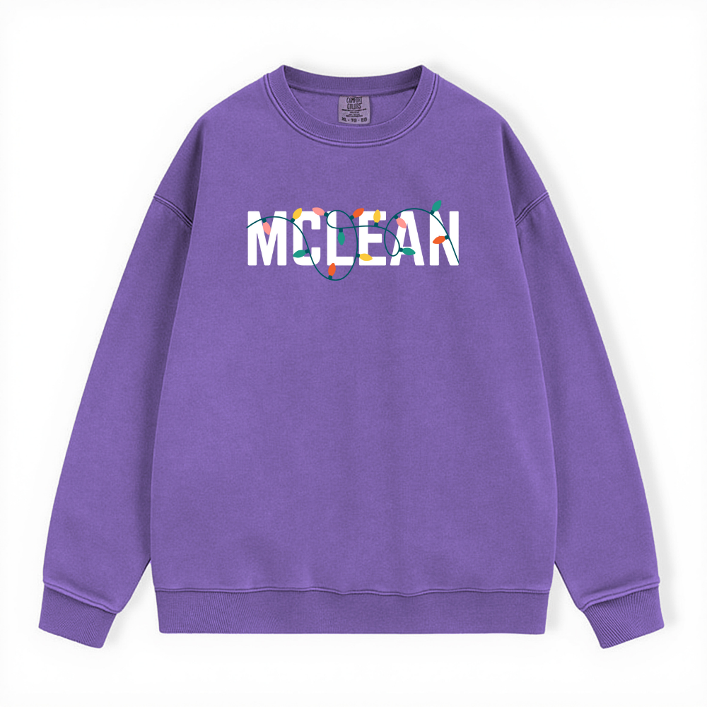MCLEAN ALL STAFF HOLIDAY CREWNECK