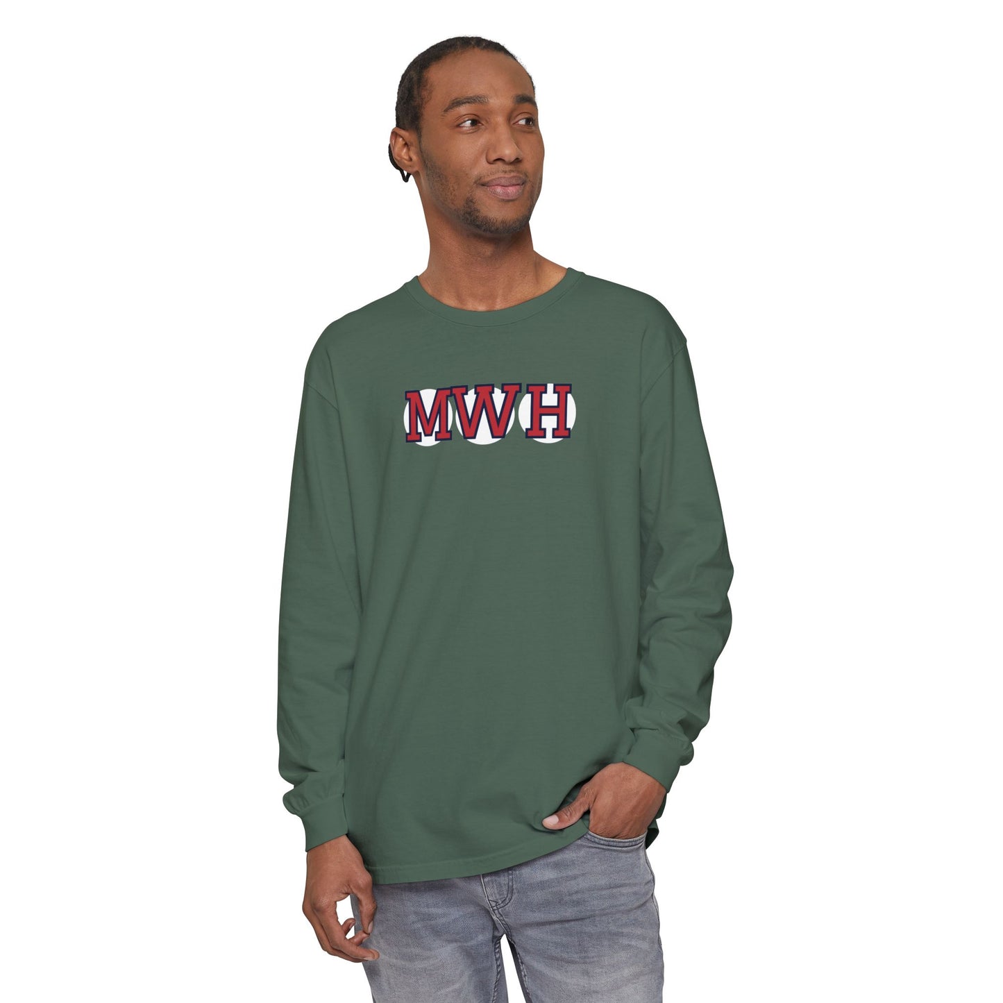 MWH RETIRED SOX LETTERS LONG SLEEVE