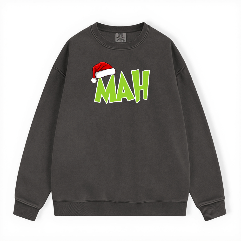 MAH GRINCH COMFORT COLORS CREWNECK