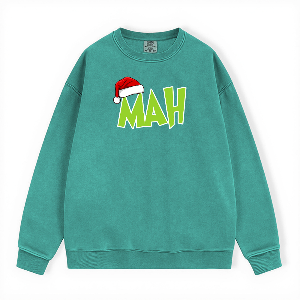 MAH GRINCH COMFORT COLORS CREWNECK
