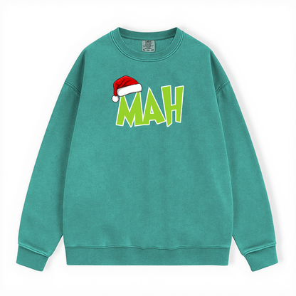 MAH GRINCH COMFORT COLORS CREWNECK