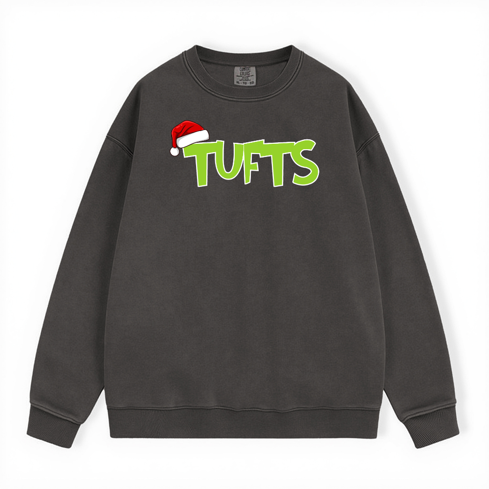 TUFTS GRINCH COMFORT COLORS CREWNECK