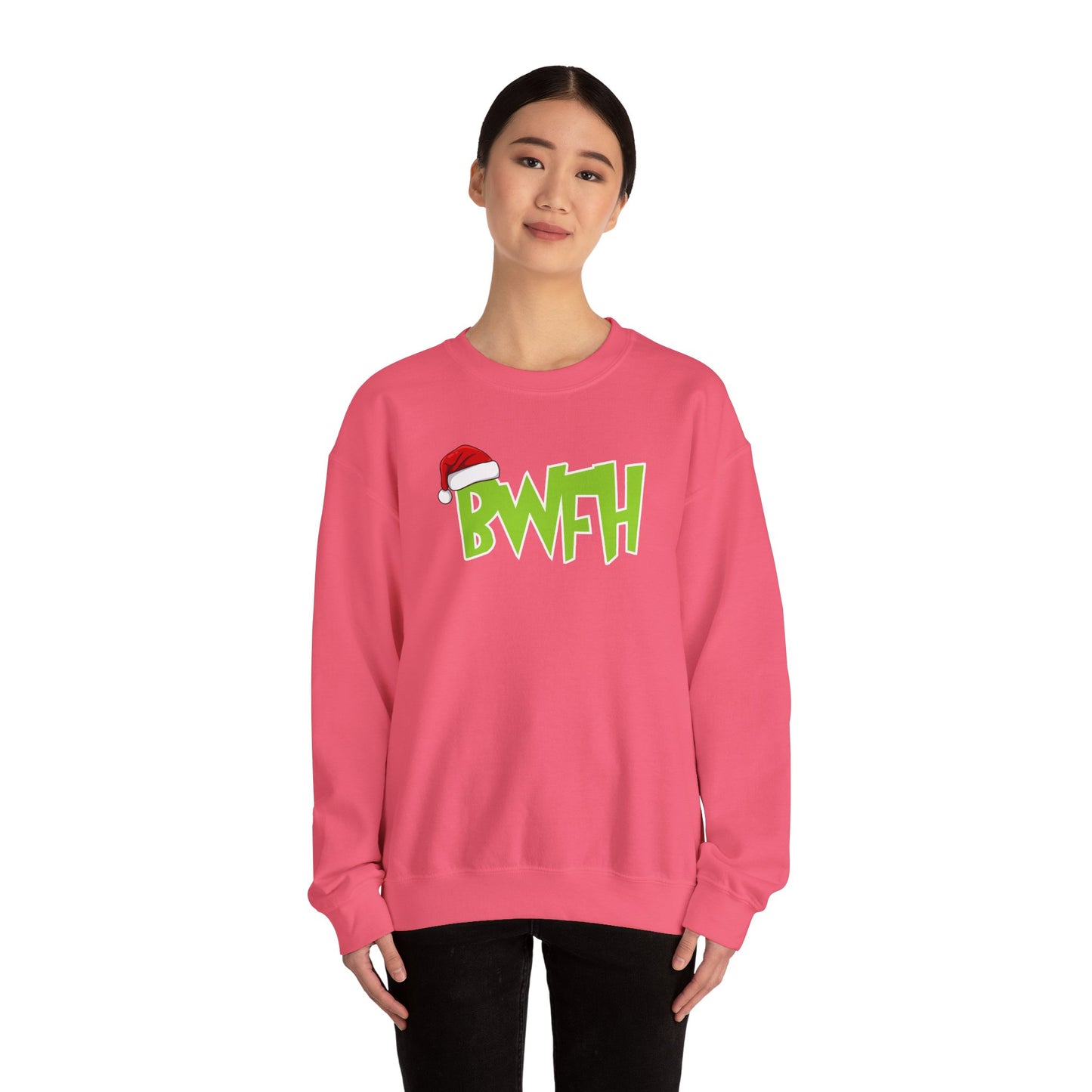 BWFH GRINCH HEAVY BLEND CREWNECK