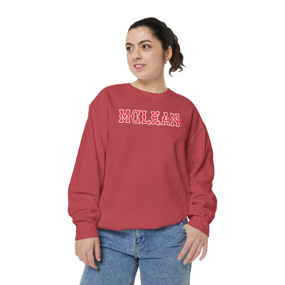 MCLEAN SOX LETTERS CREWNECK