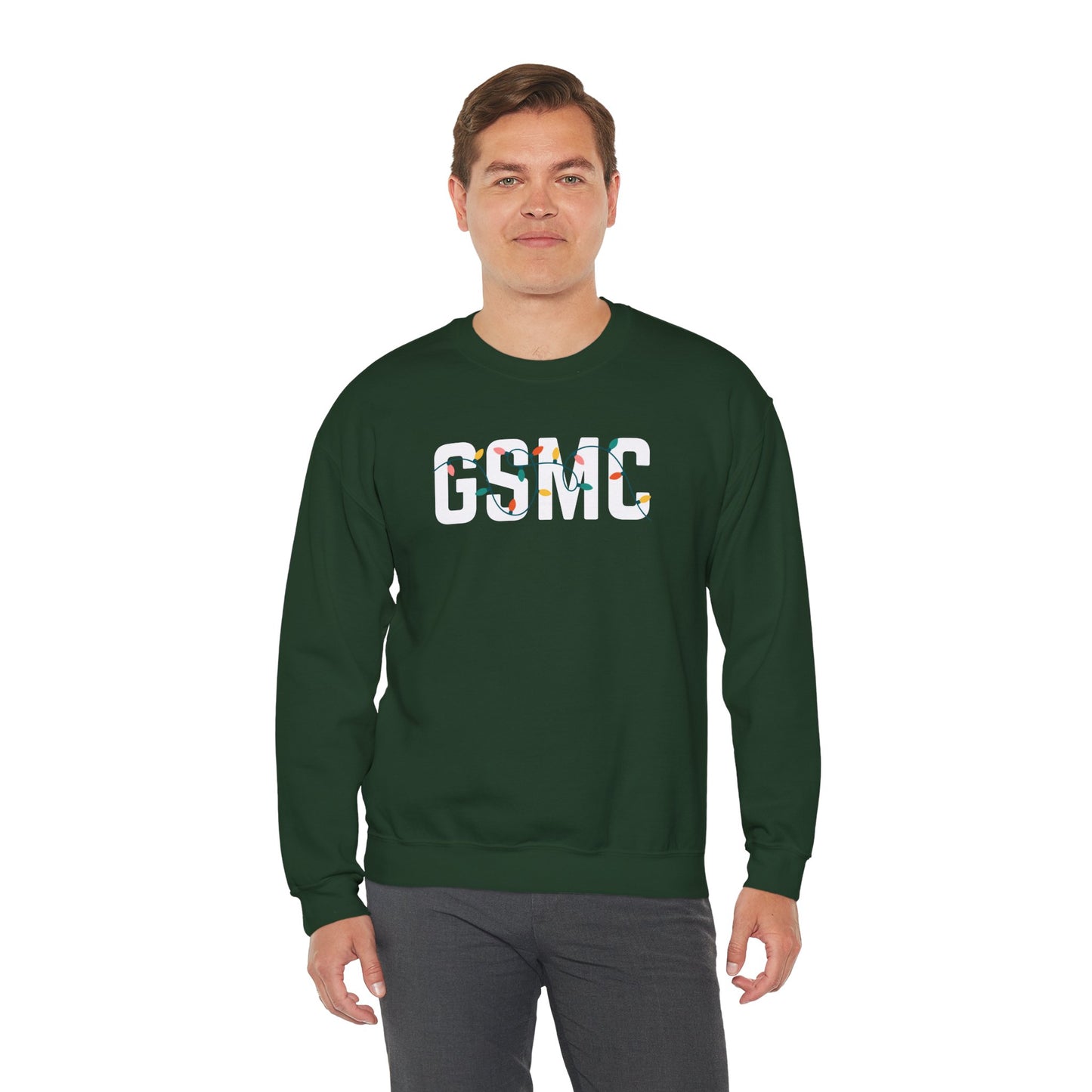 GSMC HOLIDAY LIGHTS HEAVY BLEND CREWNECK