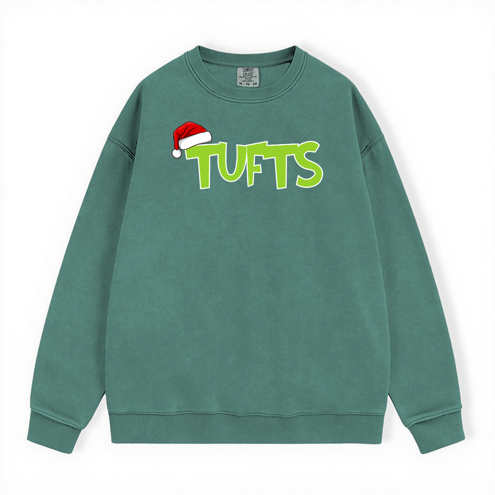 TUFTS GRINCH COMFORT COLORS CREWNECK