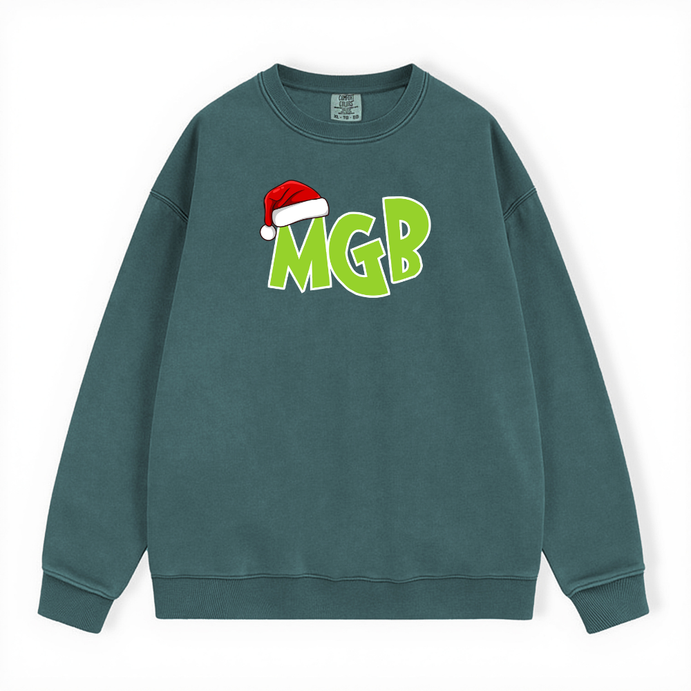 MGB GRINCH COMFORT COLORS CREWNECK